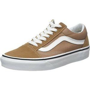 Vans Old Skool Unisex Classic Sneaker (Tigers Eyes/White SZ 4 Men/ 5.5 Wmn) NWOB
